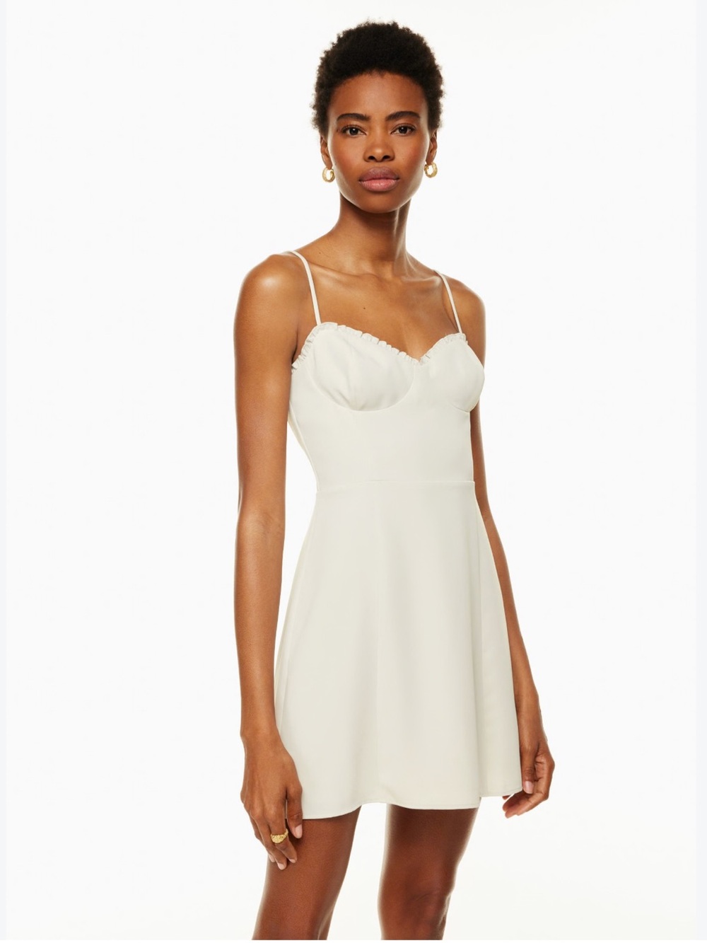 Wilfred Cream Fable Mini Dress
